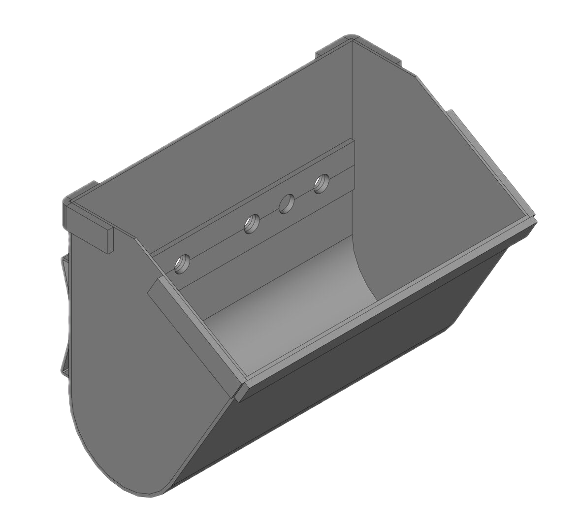 Elevator bucket manufactured by Sardar Agriculture Industries